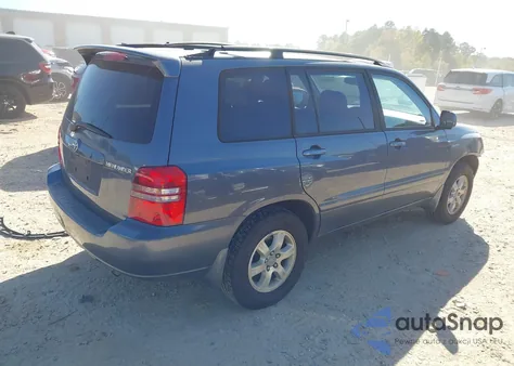 2002 Toyota Highlander Limited V6 z USA, uszkodzony, nr VIN JTEGF21A020035829